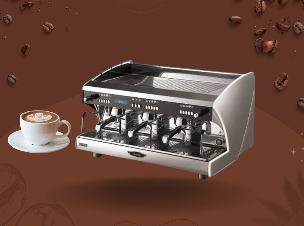 3 Gözlü Profesional Kofe Aparatları