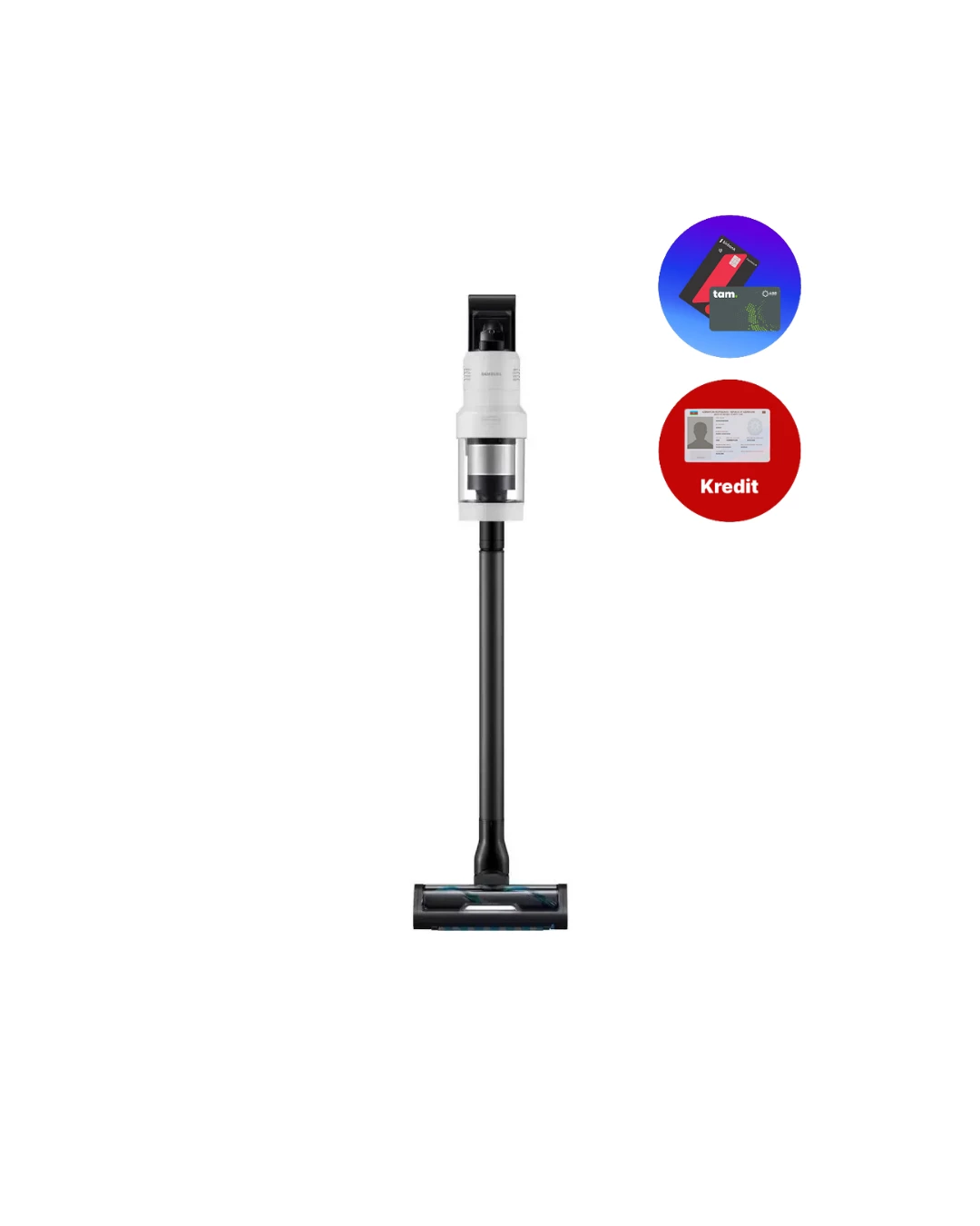Şaquli elektrikli süpürgə Samsung VS90F40DFG/EV
