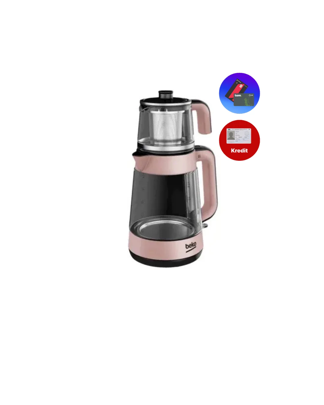 Elektrik çaydan BEKO CM 5964 R Floral