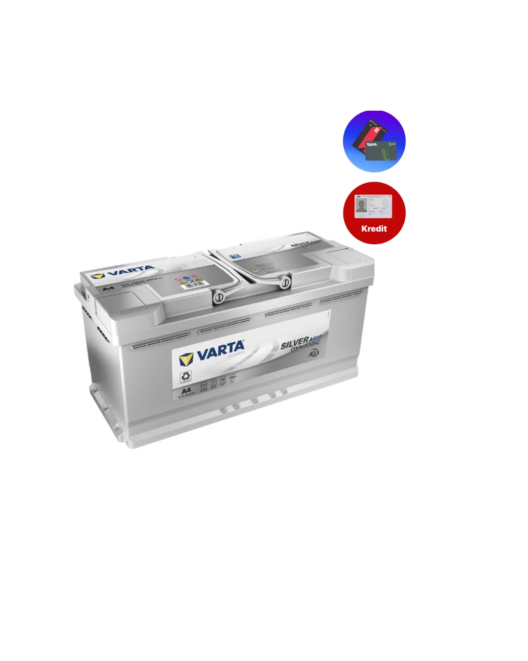 Varta 80Ah A6 AGM Start-Stop