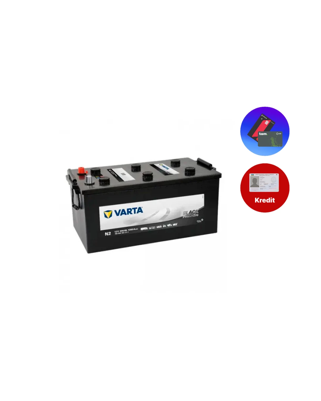 VARTA 220 AH N5 R+ Black Promotive