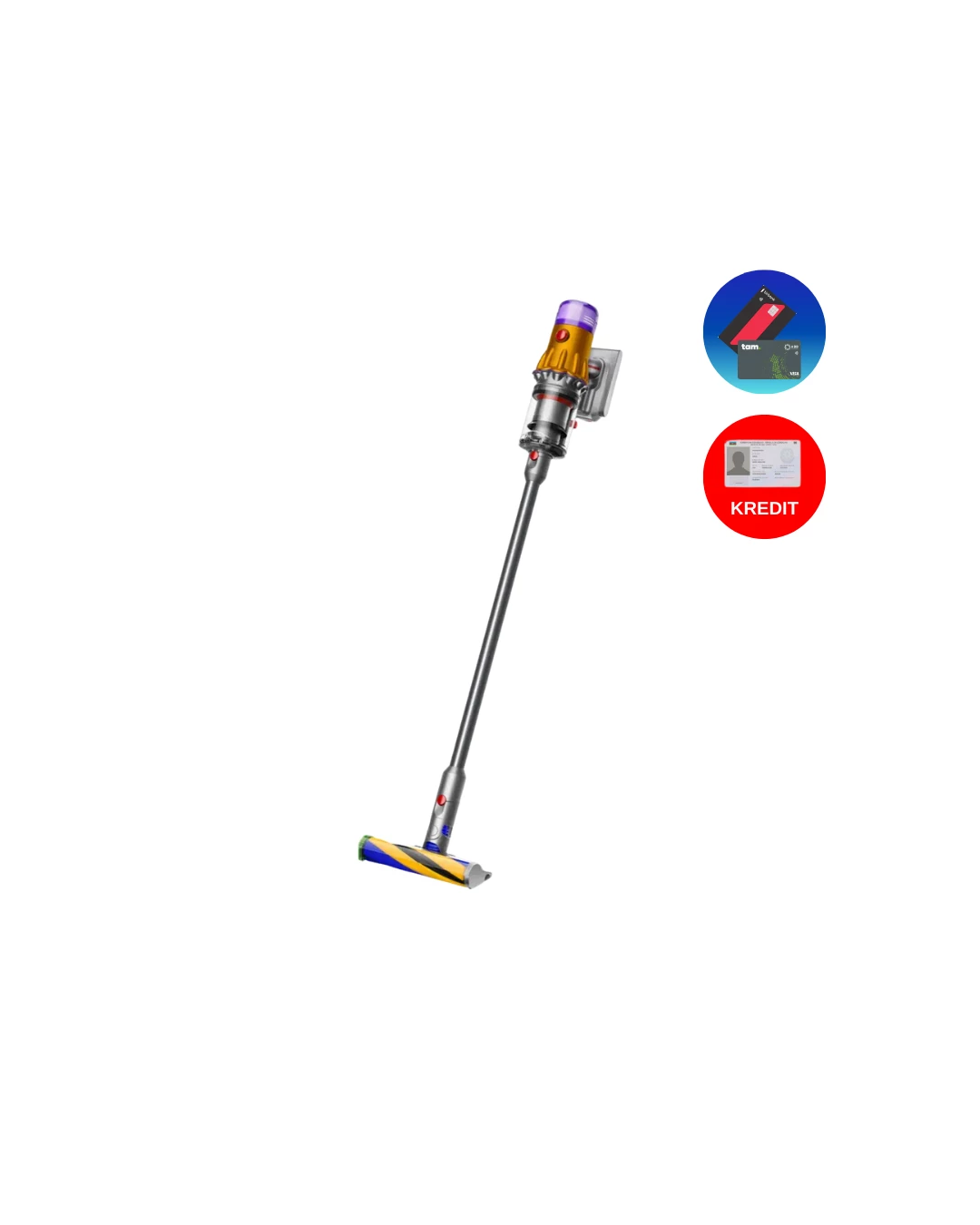 Şaquli elektrikli süpürgə DYSON V12s DETECT SLIM SUBMARINE COMPLETE (448871-01)