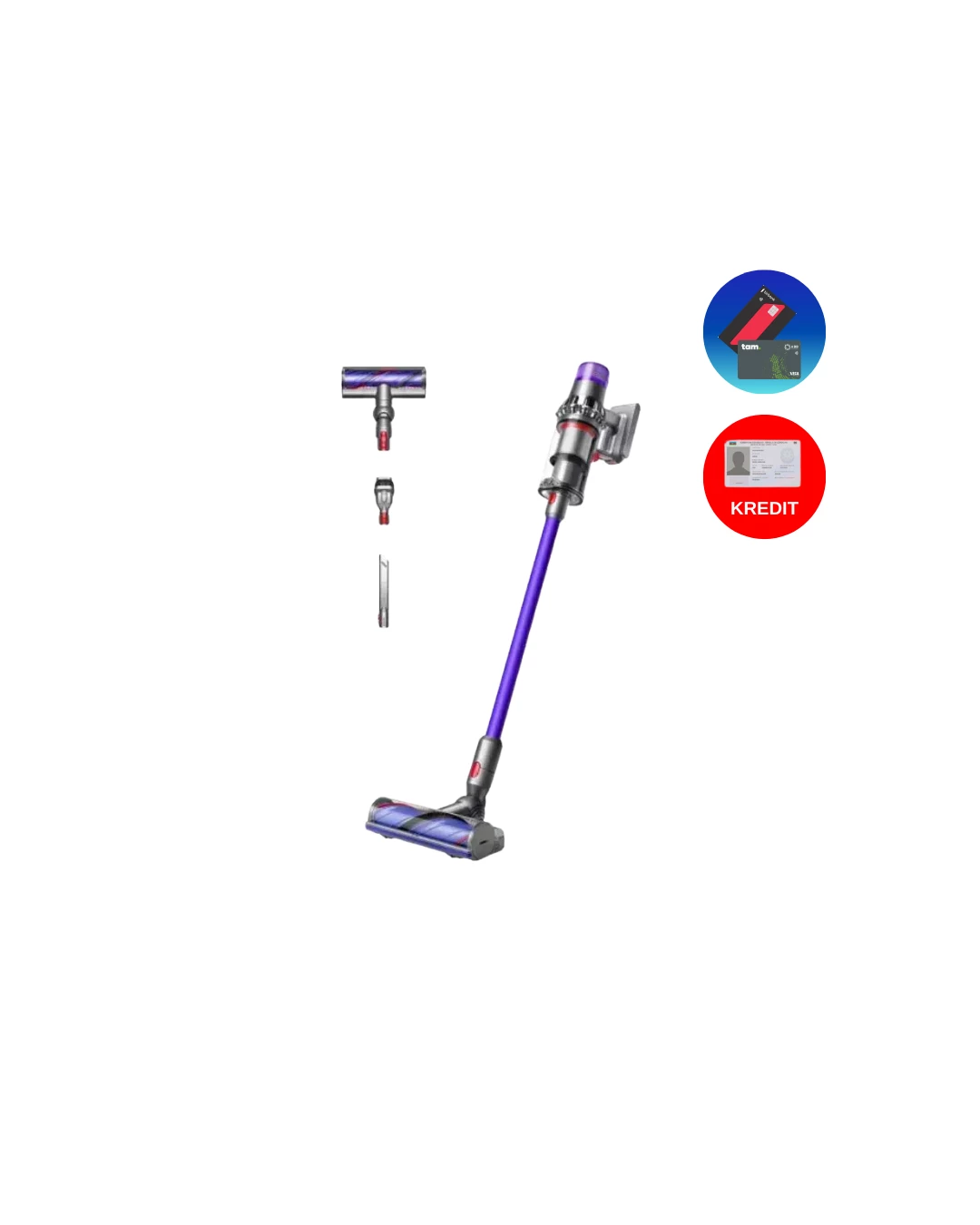 Şaquli Elektrikli Süpürgə DYSON SV51 V11 ADVANCED