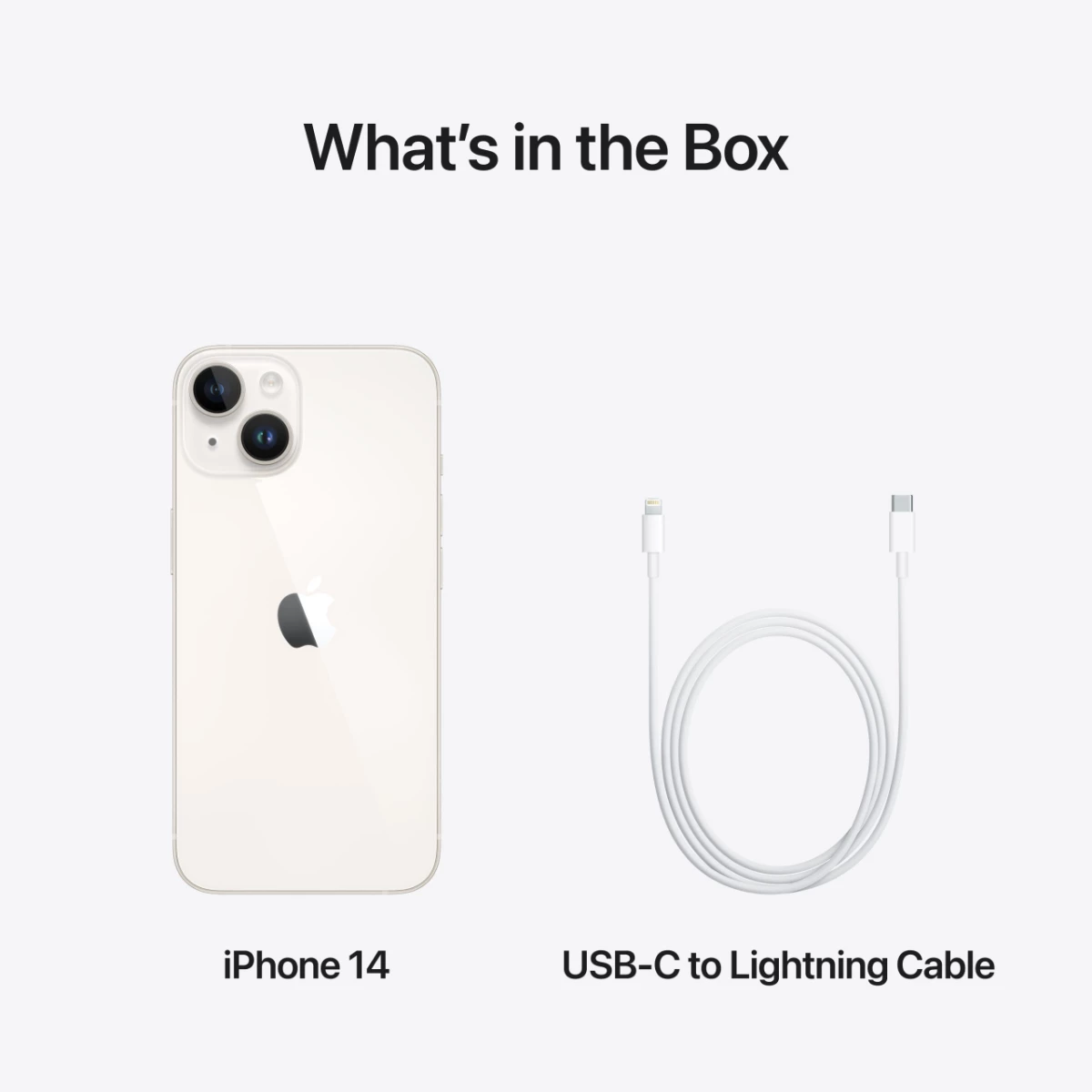 iPhone 14 128 GB Starlight