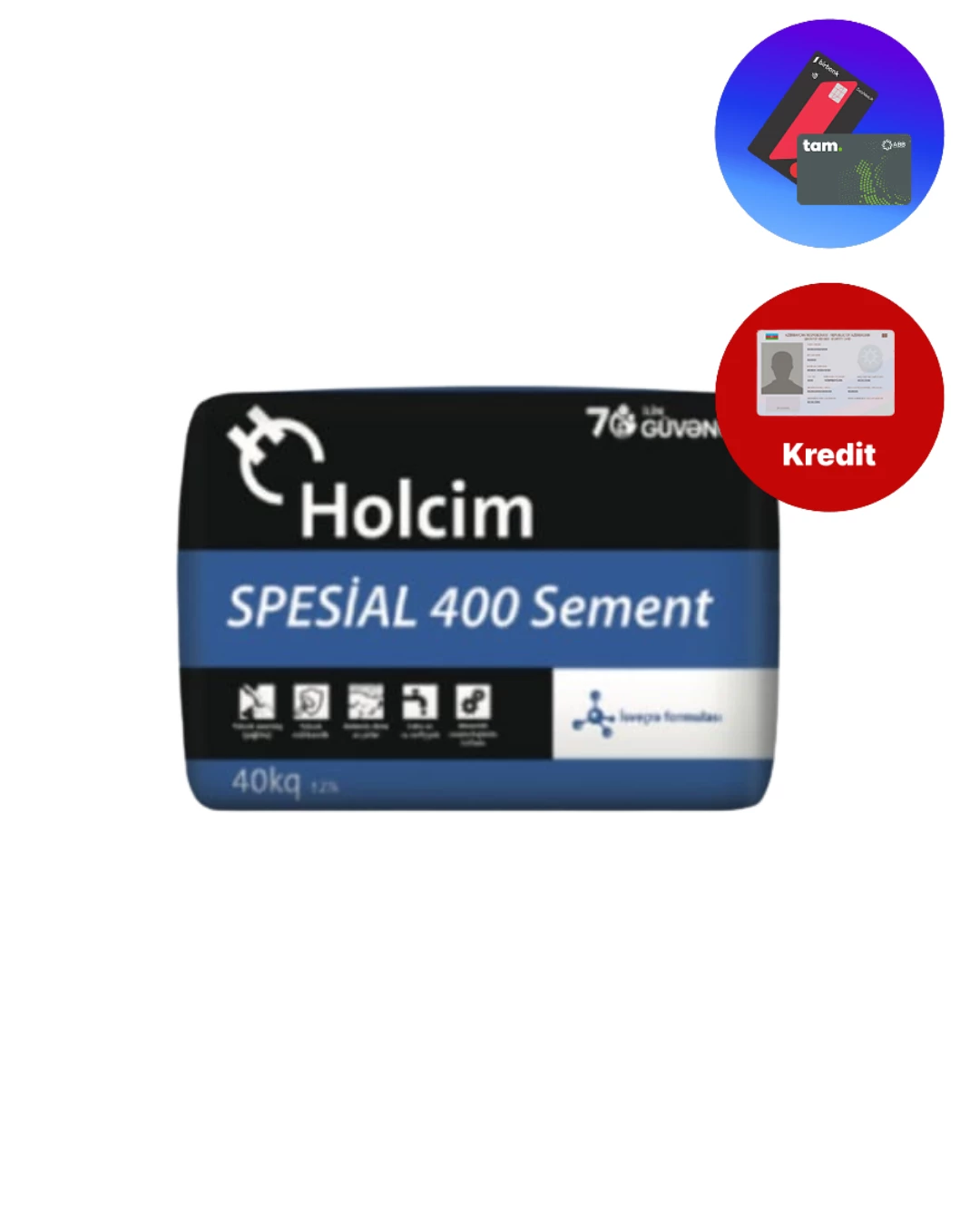 Holcim 400 Sement Kreditle