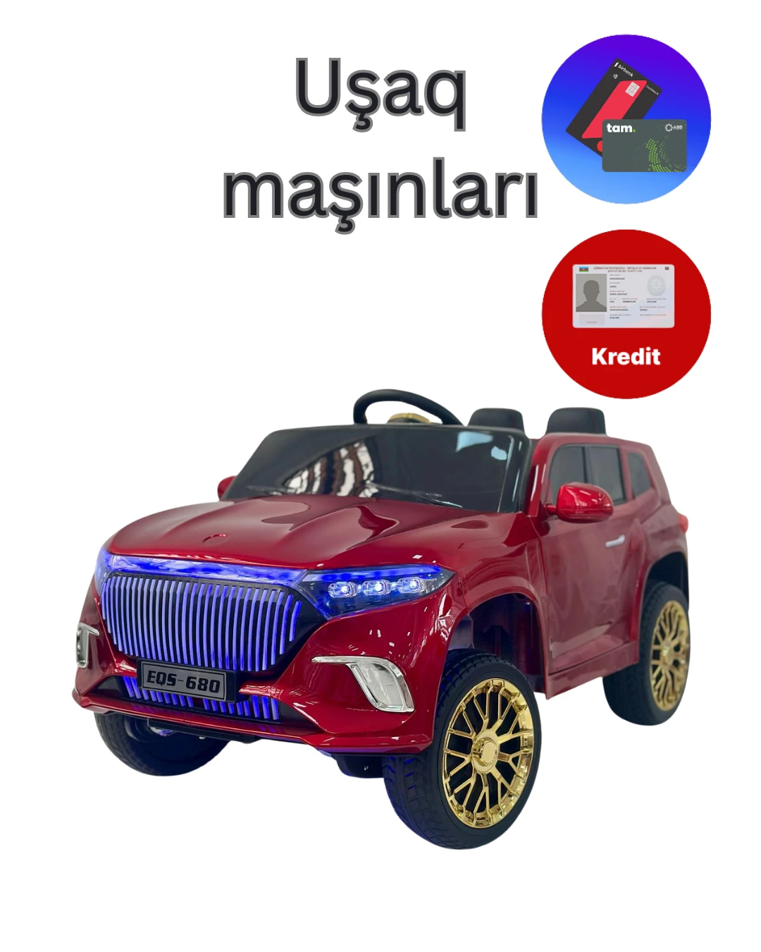 Kredit uşaq maşını