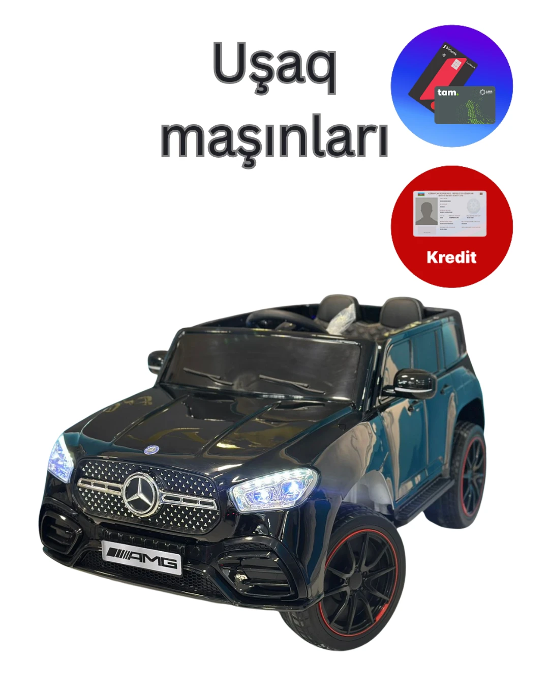 Uşaq avtomobili kreditle