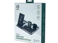 Simsiz enerji toplama cihazı Green Lion 4 in 1 15W - Black
